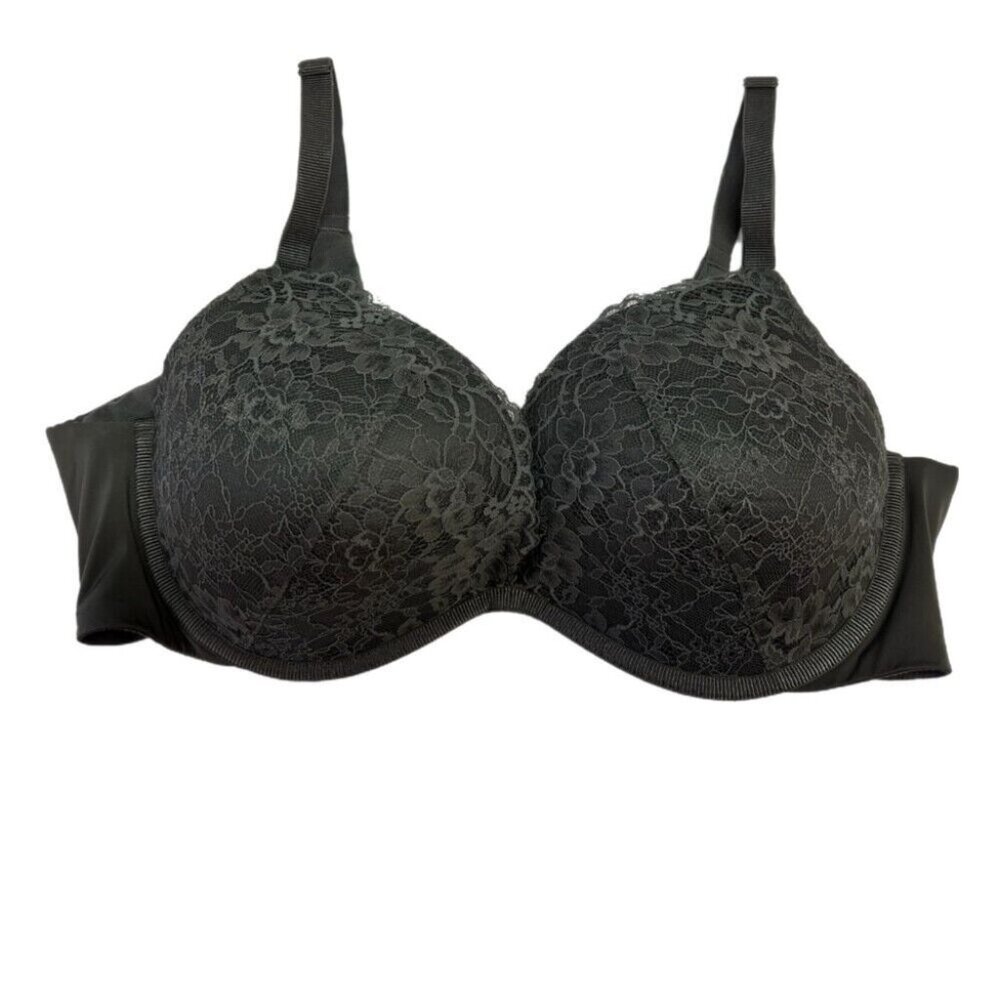 Torrid Curve Perfect T Push Up Lace Underwire Bra… - image 1